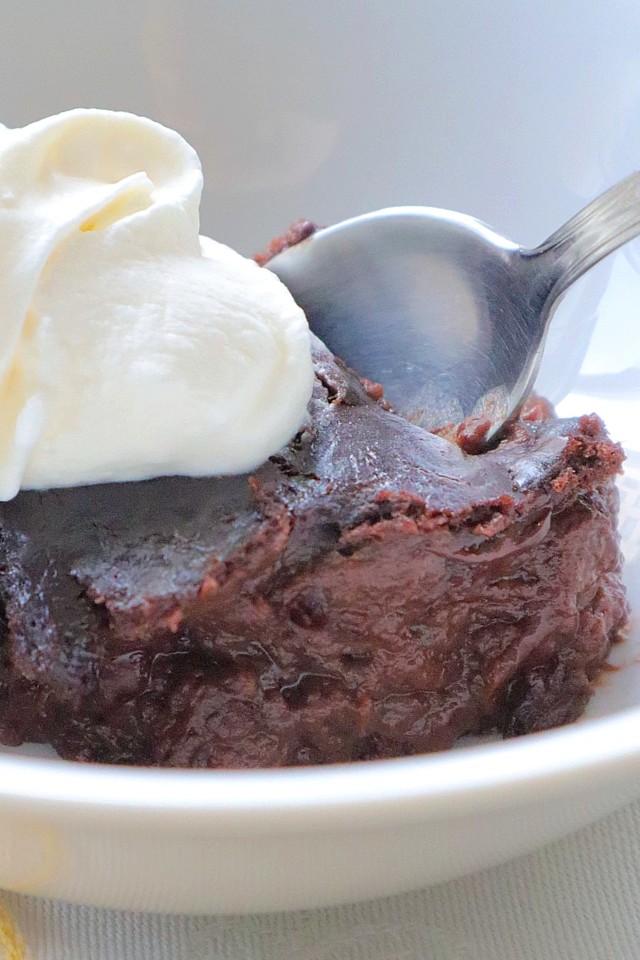 sobremesa de banana, chocolate e tahini