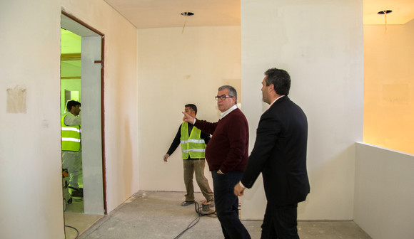 Presidente em visita as obras (1)