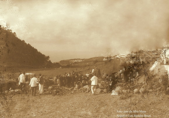 Serreta em dia de tourada - séc XX