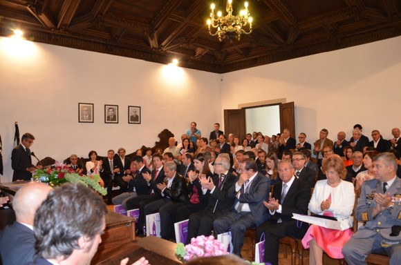 Presidente da Câmara Municipal no uso da palavra