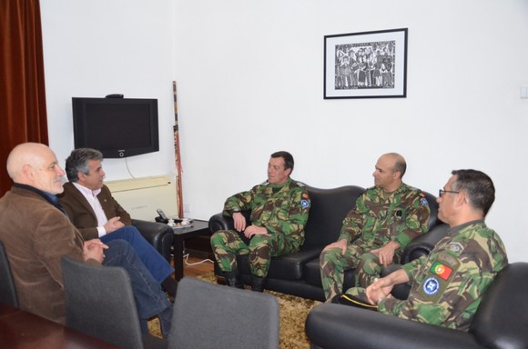 Presidente da Câmara recebeu Comandante do RC6