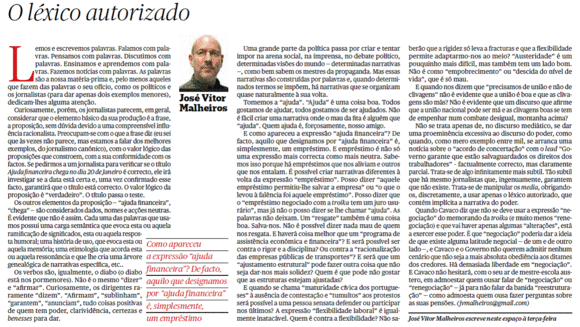 Malheiros, «Léxico autorizado» («Público», 28/2/2012)
