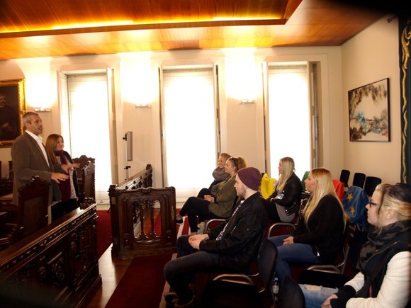 Receção Estudantes Suecos