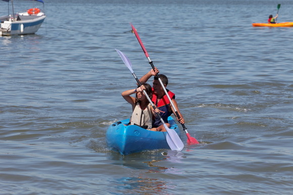 Canoagem Agosto Flutuante