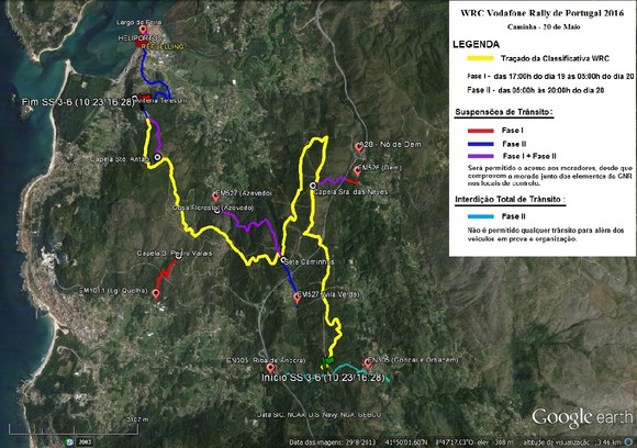 WRC Rally 2016 - Condicionamentos Transito
