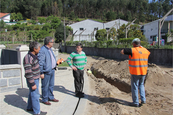 Avenida de Várzeas em Sobradelo da Goma requalifi