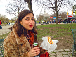 Almoço nos jardins do Parque Olímpico