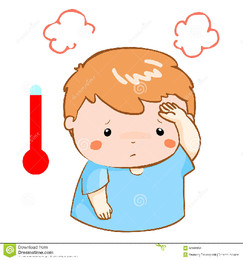 o-menino-obteve-desenhos-animados-da-alta-temperat