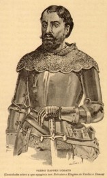 Pedro Eanes Lobato - Ilustração de Alfredo Roque