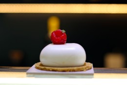 Cheesecake de framboesas Cheesecake de framboesas