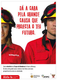 Campanha de apoio ao voluntariado e protecção aos fogos florestais