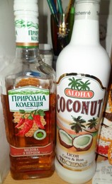 Vodka e Licor de côco