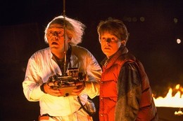 Back_to_the_Future_(time_travel_test)_with_Michael