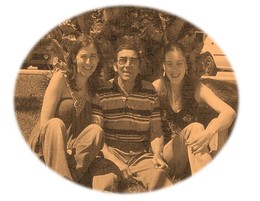 A melhor moldura que o pai pode ter as suas filhas