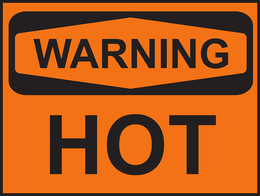Warning: HOT (pixabay image) | Maria das Palavras