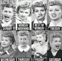 Imagem I Love Lucy - Os dias da semana