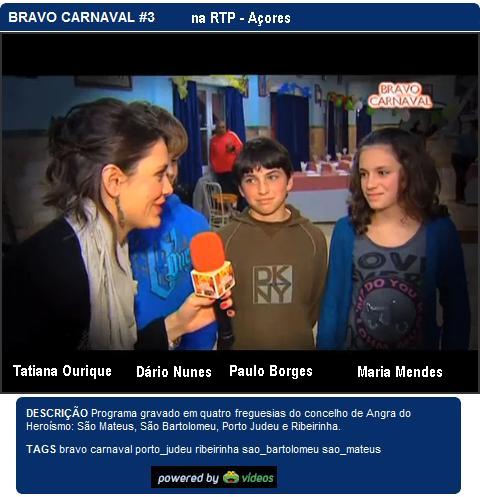 Bravo Carnaval com o Pipoca...