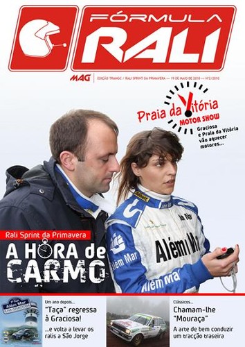 A capa de mais uma e-magazine FORMULA RALI...