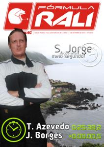 Capa da edição dedicada ao Rali de São Jorge...