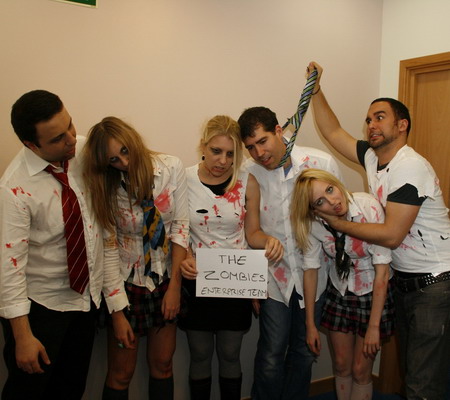 Halloween no trabalho