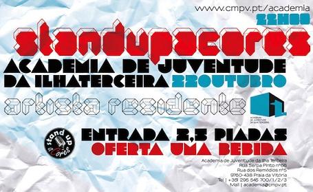 Artistas residentes da Academia da Juventude, com actuação hoje à noite...