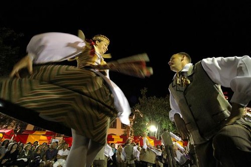 Excelente foto de uma das actuações do Festival do COFIT deste ano...