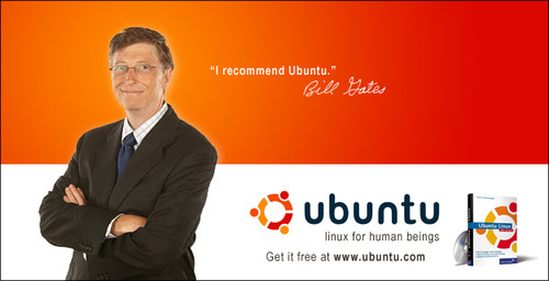 Bill Gates recommends Ubuntu