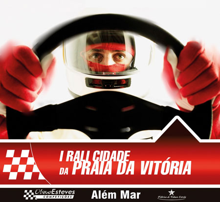 O cartaz da prova, da autoria do Francisco Veloso...