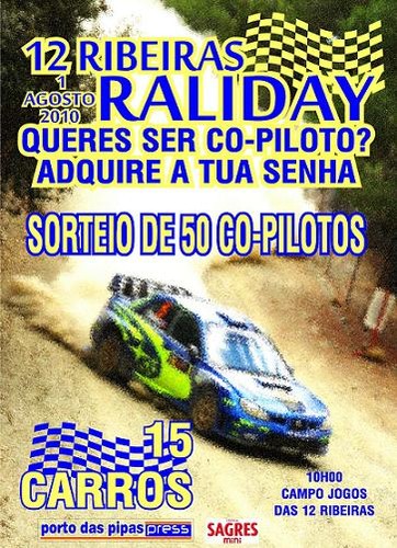 O cartaz da original iniciativa de domingo...