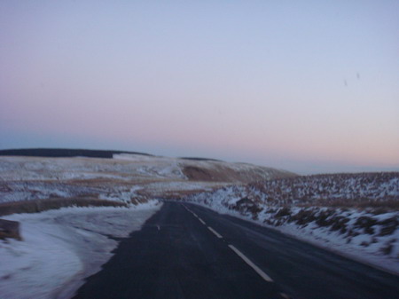 A atravessar o País de Gales