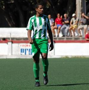 O nosso Jaime, envergando as cores do Atlético de Reguengos...