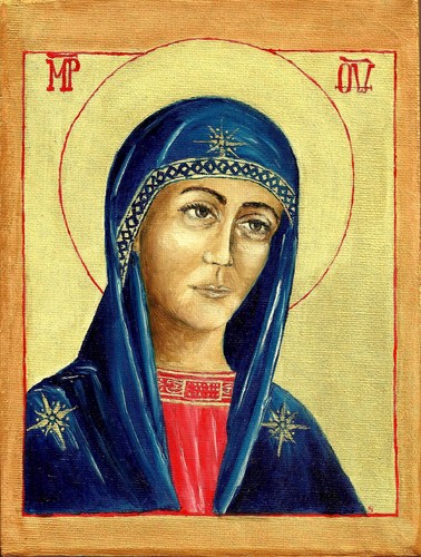Icon Maria, Theotokos