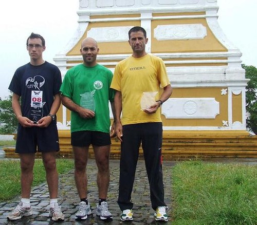 O pódio final da 5ªedição dos Degraus em Angra...