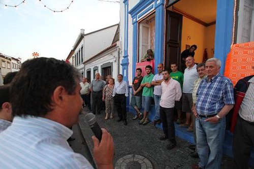 Tudo começou com o tradicional pezinho...