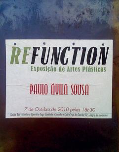 A arte de Paulo Ávila Sousa (Sissinho), no Social Bar (Fanfarra) a partir de hoje...