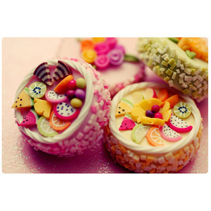 Bolos de fruta