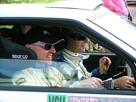 Mesmo com o furo, houve sorrisos no final...