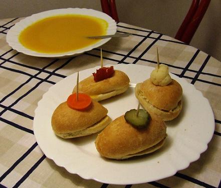 Uma refeição-relâmpago, mas saborosa...