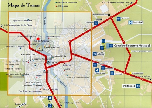Map Tomar 1