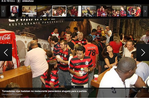 Restaurante panorâmico Engenhão