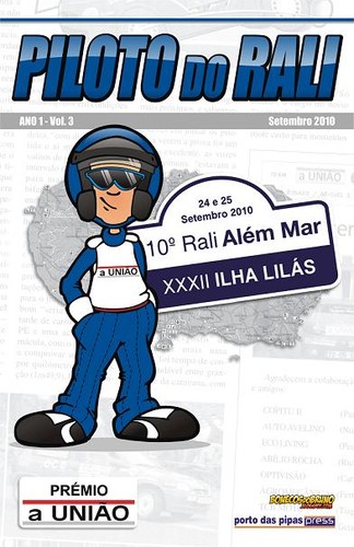 Mais uma vez o jornal aUNIÃO distingue o piloto do rali...