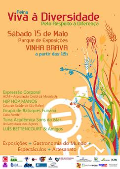 Feira da Diversidade hoje na Vinha Brava...