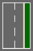 M12 - Linha contínua junto ao limite da faixa de rodagem