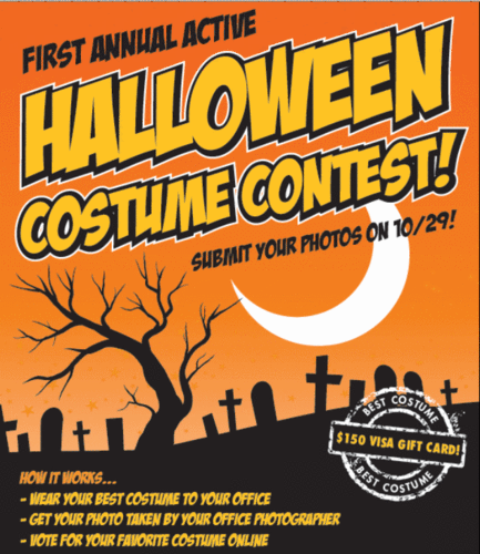 Halloween no trabalho