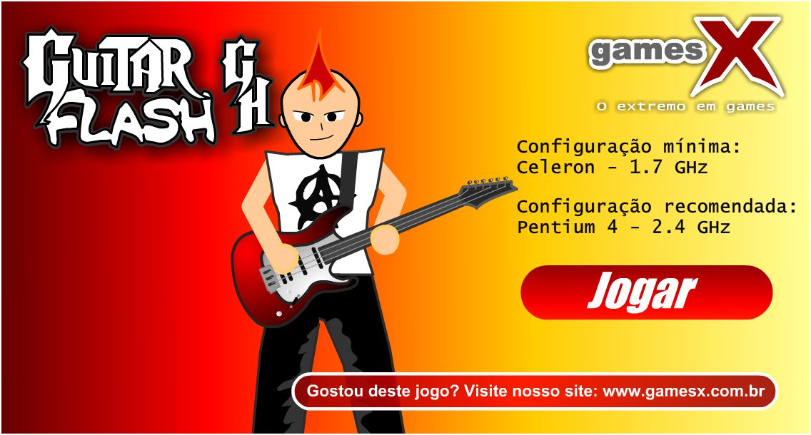 jogo guitar hero grátis