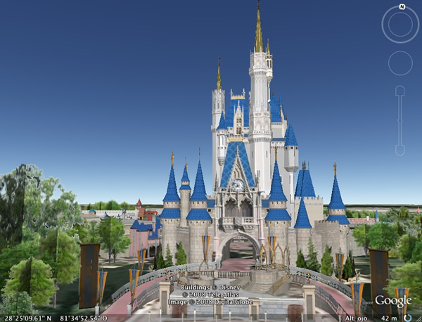 disneylândia google maps