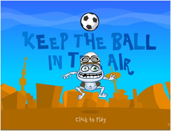 crazy frog jogo futebol