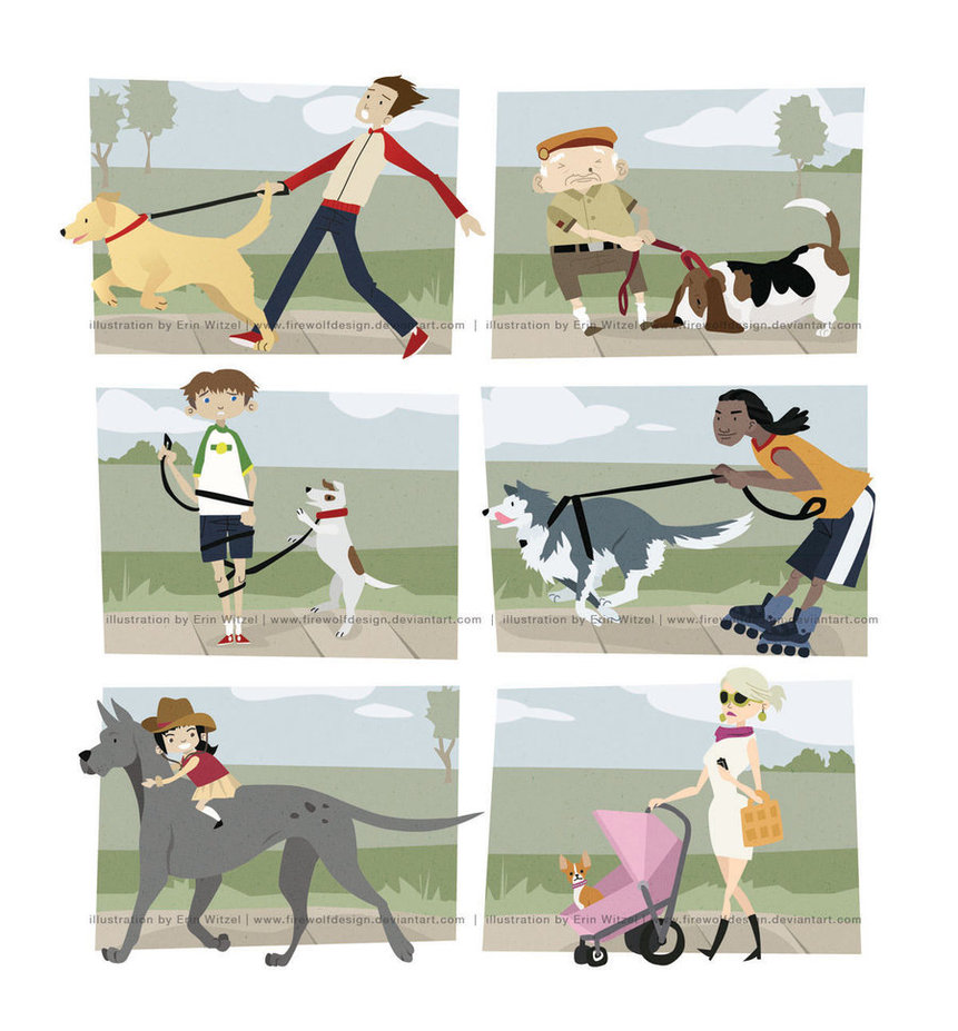 passear o cão