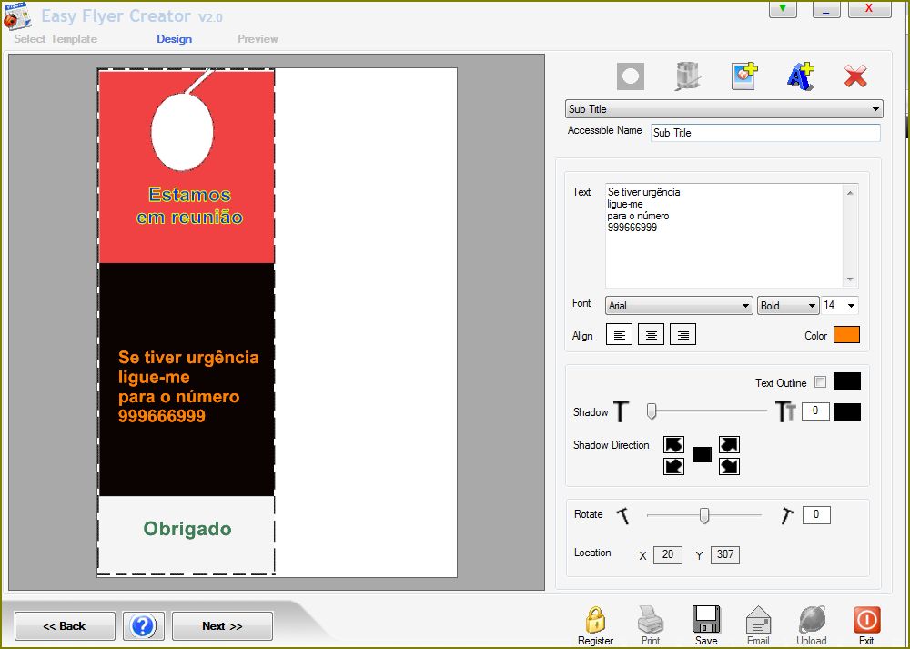 programa para folhetos