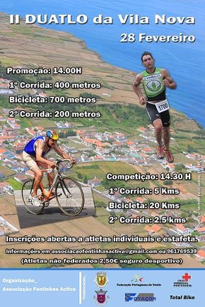 Amanhã, dia de Duatlo na Vila Nova...